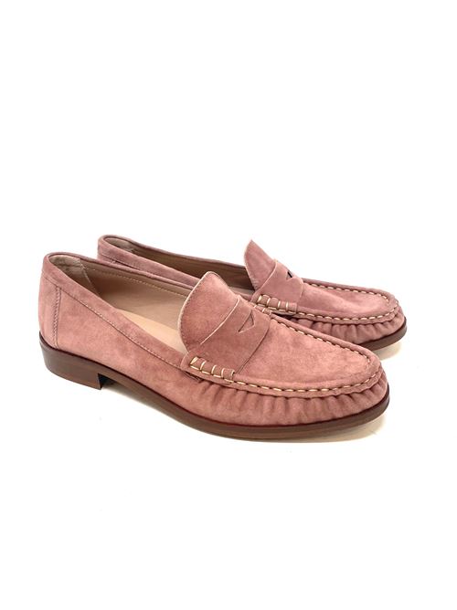 Mocassino college IL LACCIO | FLORE4052CAMOSCIODARK PINK